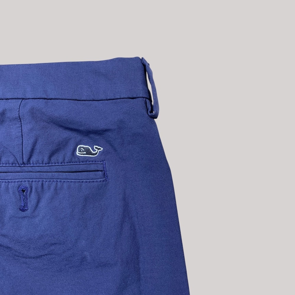 Vineyard Vines Performance Golf Pant Mens 40x31 Blue 4-Way Stretch Wicking - Picture 3 of 10